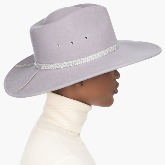 Jade Wool Felt Fedora Hat main image 8